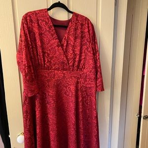 Random red dress, no tag but size 2x/3x